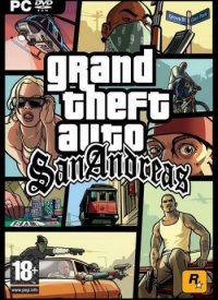 Обложка диска GTA - San Andreas (2005)