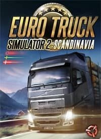 Обложка диска Euro Truck Simulator 2 Scandinavia