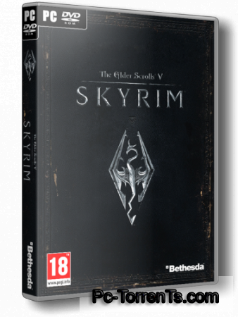 Обложка диска The Elder Scrolls 5: Skyrim (Rus.2011)