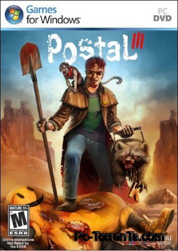 Обложка диска Postal 3 (2011)