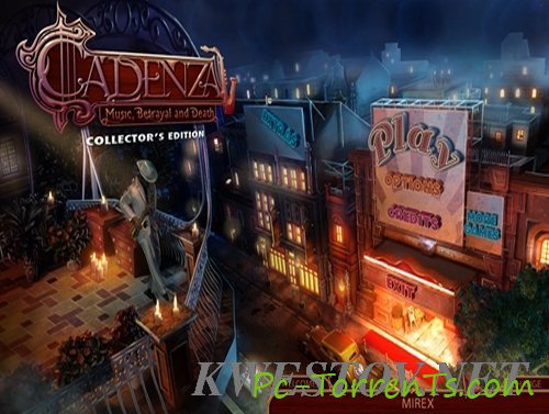 Обложка диска Cadenza: Music Betrayal and Death Collector's Edition (2014)