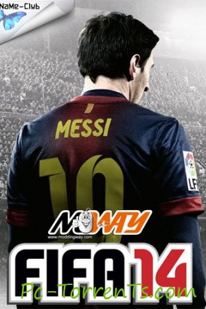 Обложка диска FIFA 14 ModdingWay Mod 19/20 (2014)