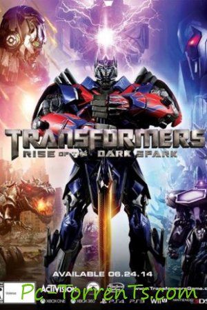 Обложка диска Transformers: Rise of the Dark Spark (2014)