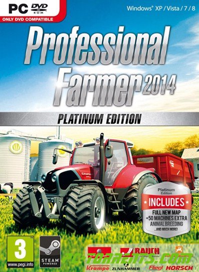 Обложка диска Professional Farmer 2014: Platinum Edition (2014)