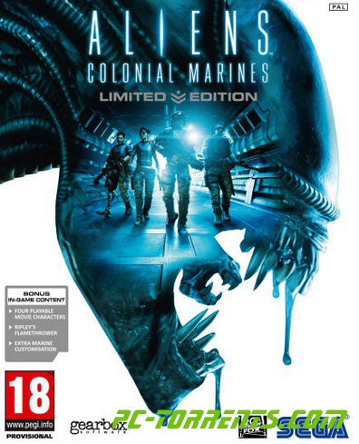 Обложка диска Aliens Colonial Marines (v 1.0.210.751923) (2013)