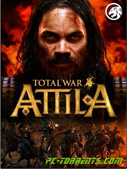 Обложка диска Total War: Attila (2015)