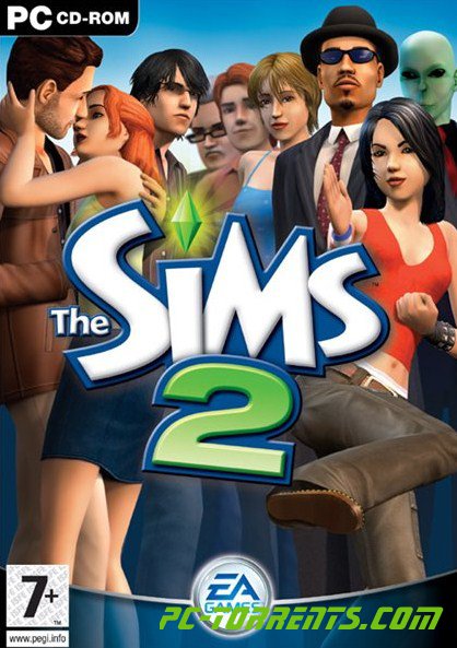 Обложка диска The Sims 2: Антология (2004)