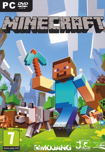 Обложка диска Minecraft 1.8.2 (2015)