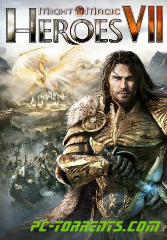 Обложка диска Might and Magic Heroes VII (2015)