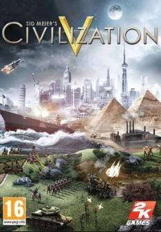 Обложка диска Civilization 5 - русская версия