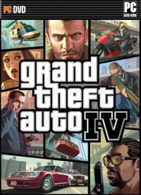 Обложка диска Grand Theft Auto IV / ГТА 4 (2008)