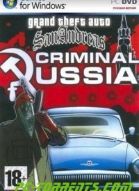 Обложка диска GTA: Criminal Russia (2010)
