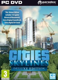Обложка диска Cities: Skylines 1.10 (2018)