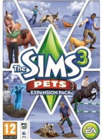 Обложка игры The Sims 3: Питомцы (2011) на Пк