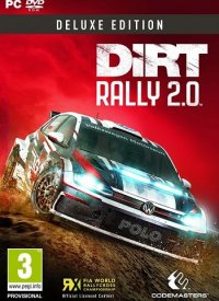 Обложка диска DiRT Rally 2.0 (2019)