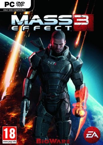 Обложка диска Mass Effect 3: Digital Deluxe Edition 2012