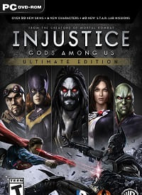 Обложка диска Injustice: Gods Among Us (2013)
