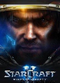 Обложка диска StarCraft II Wings of Liberty (2010)