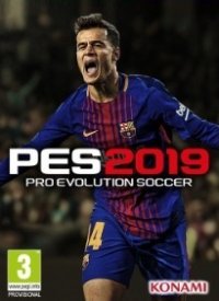 Обложка диска Pro Evolution Soccer 2019 (PES 2019)