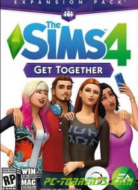 Обложка диска The Sims 4: Get Together (2015)