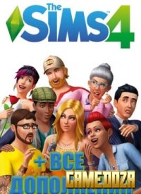 Обложка диска The Sims 4: Deluxe Edition