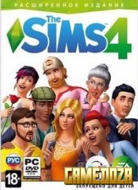 Обложка диска The Sims 4