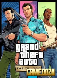 Обложка диска Grand Theft Auto: Trilogy - Definitive Edition 2021