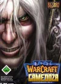 Обложка диска Warcraft 3 The Frozen Throne 2004