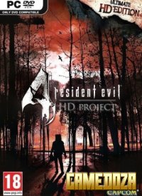 Обложка диска Resident Evil 4 HD Project (2022)
