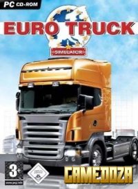 Обложка диска Euro Truck Simulator (2008)
