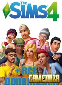 Обложка диска The SIMS 4 Deluxe Edition