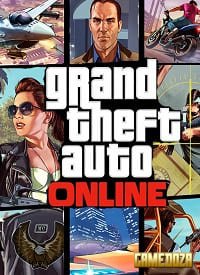 Обложка диска Grand Theft Auto Online 5
