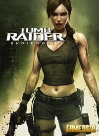Обложка диска Tomb raider underworld