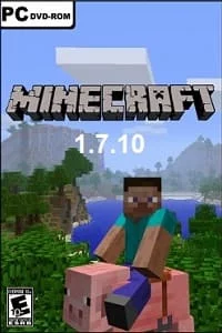 Обложка игры Minecraft 1.7.10 на Пк