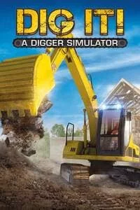 Обложка игры DIG IT! - A Digger Simulator (2014) на Пк